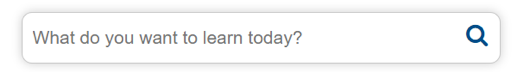 image of the search box in LearningExpress Library