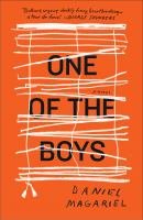 Book cover of One of the boys