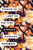 Book cover of Things we lost in the fire : stories