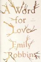 Book cover of A word for love