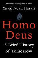 Book cover of Homo deus : a brief history of tomorrow
