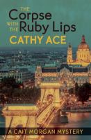 Book cover of The corpse with the ruby lips