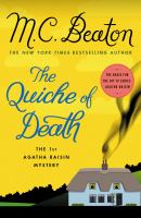 Book cover of Agatha Raisin and the quiche of death