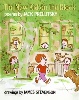 Cover image of The new kid on the block : poems