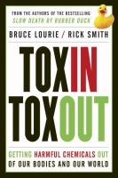 Book cover of Toxin toxout : getting harmful chemicals out of our bodies and our world