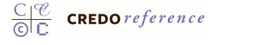 Credo Reference banner Credo Reference banner