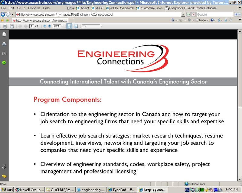 Engineering Connections