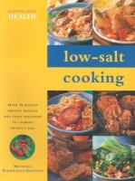 Low-salt cooking