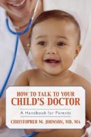 How to talk to your child's doctor