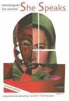 She speaks monologues for women