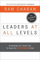 Leaders at all levels
