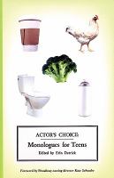 Actor's choice monologues for teens