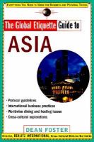 Global businee etiquette guide to asia Global businee etiquette guide to asia