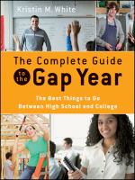 The complete guide gap year