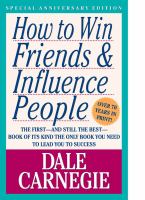 How To Win Friends And Influence People