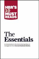 Hbr the essentials