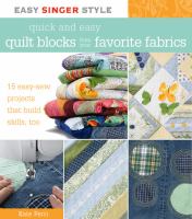 Recycling fabrics as you learn to quilt