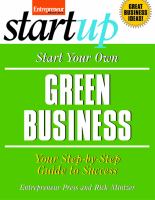Start your own green business