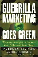 Guerrilla marketing goes green