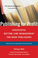 Publishing publish for profit