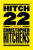 Hitch-22 Christopher Hitchens