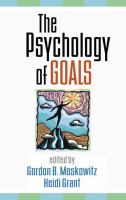 The psychology of goals