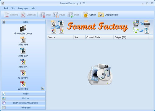 FormatFactory FormatFactory