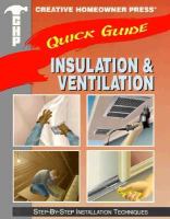 Quick guide insulation & ventilation by Jerry Germer