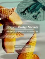 Origami design secrets