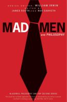 Mad men and philosophy