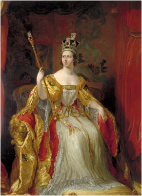 Queen-Victoria-at-her-coronation