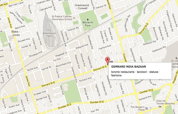 Gerrard India Bazaar