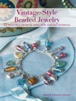 Vintage-style beaded jewelry