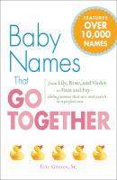 Baby Names That Go Together