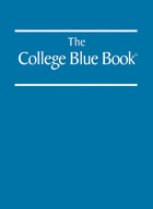 The College Blue Book by Gale