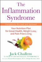 The inflammation syndrome - your nutrition plan for great health, weight loss, and pain-free living