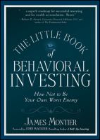 Behavioral Investing