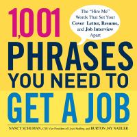 1001 Phrases you need to Get a Job