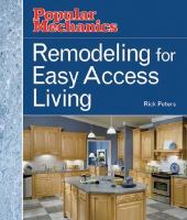 Remodeling for easy access living Remodeling for easy access living