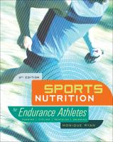 Sports nutrition for endurance athletes 3rd ed