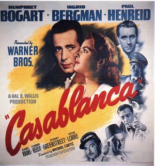Casablanca movie poster Casablanca movie poster