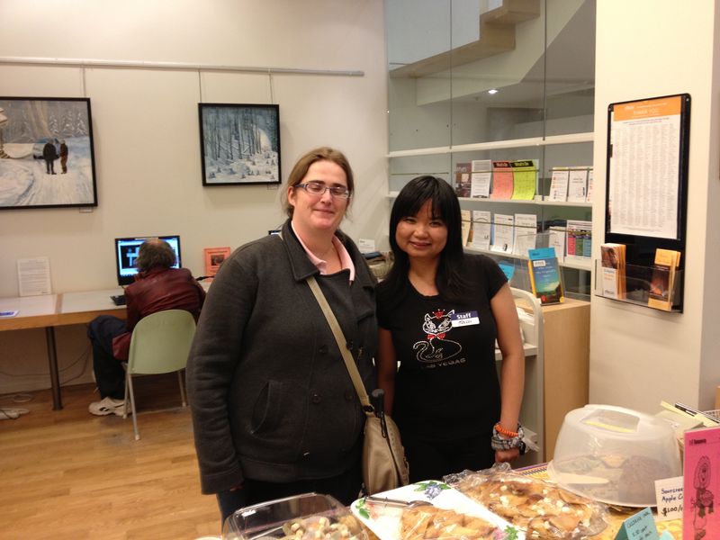 Staff Supporting Pape Danforth Bake Sale 2012 Staff Supporting Pape Danforth Bake Sale 2012