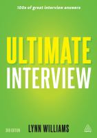 Ultimate interview