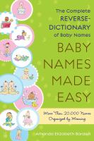 Babynamesmadeeasy