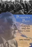 Pearson's Prize Canada and the Suez Crisis