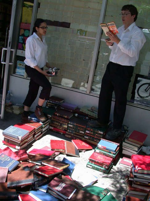 Tyranny of Bliss - reading FH451 - photograph by Miklos Legrady Tyranny of Bliss - reading FH451 - photograph by Miklos Legrady