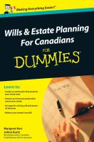 Estateplanning for dummies