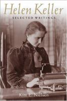 Helen Keller selected writings