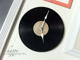 Vinyl love - clock craft Vinyl love - clock craft