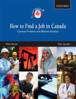 How to Find a Job in Canada _ Efim Sheinis